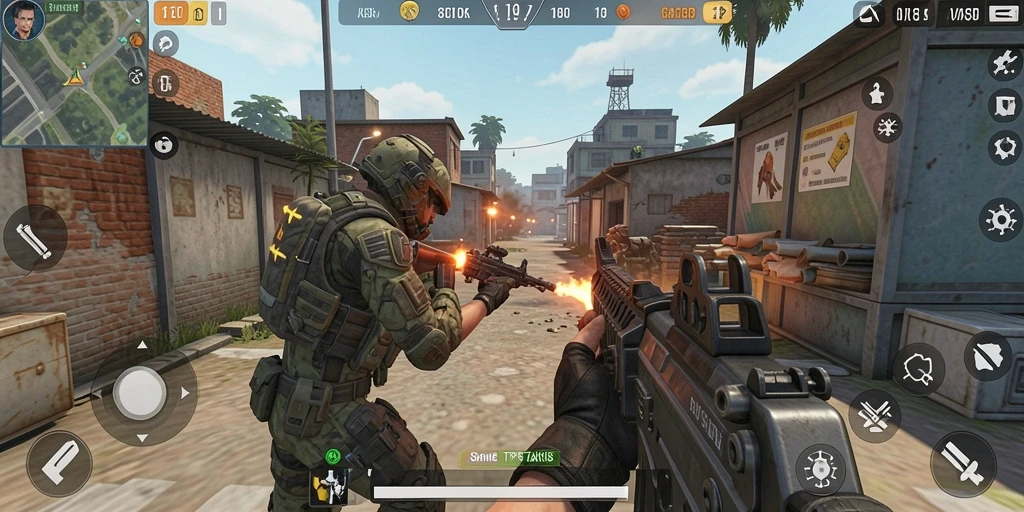 Tampilan gameplay seru dan mendebarkan dari <strong>8180</strong>.