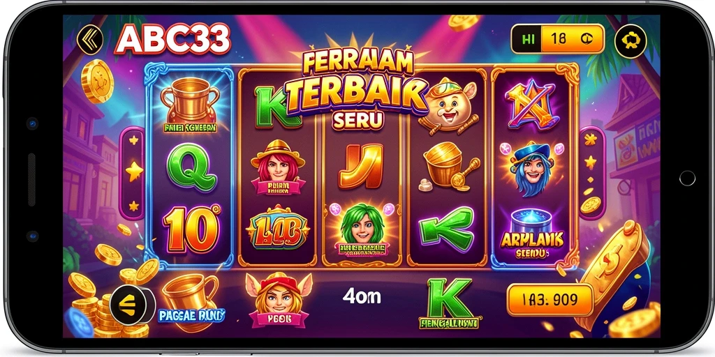 Screenshot gameplay Slot yang menampilkan keseruan permainan di ABC33.