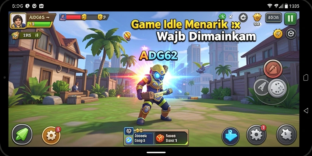 Tampilan gameplay ADG62 yang menarik dan interaktif.