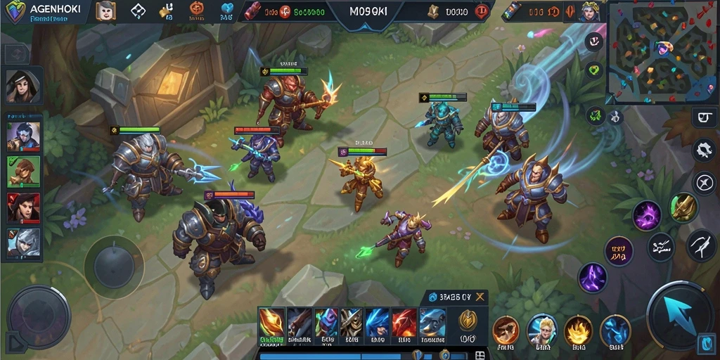 Tampilan gameplay AGENHOKI yang menarik dan penuh aksi.
