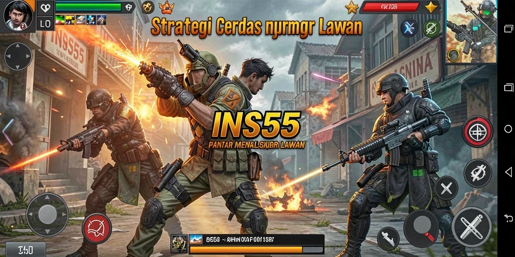 Tampilan gameplay menarik yang menantang strategi pemain.