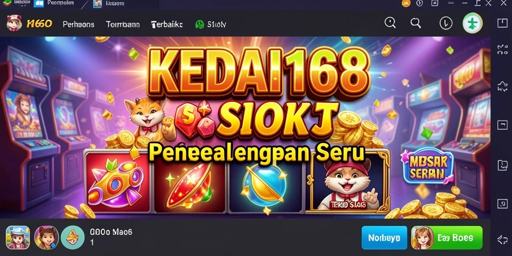 Tampilan grafis menarik dari gameplay KEDAI168 yang mengasyikkan.