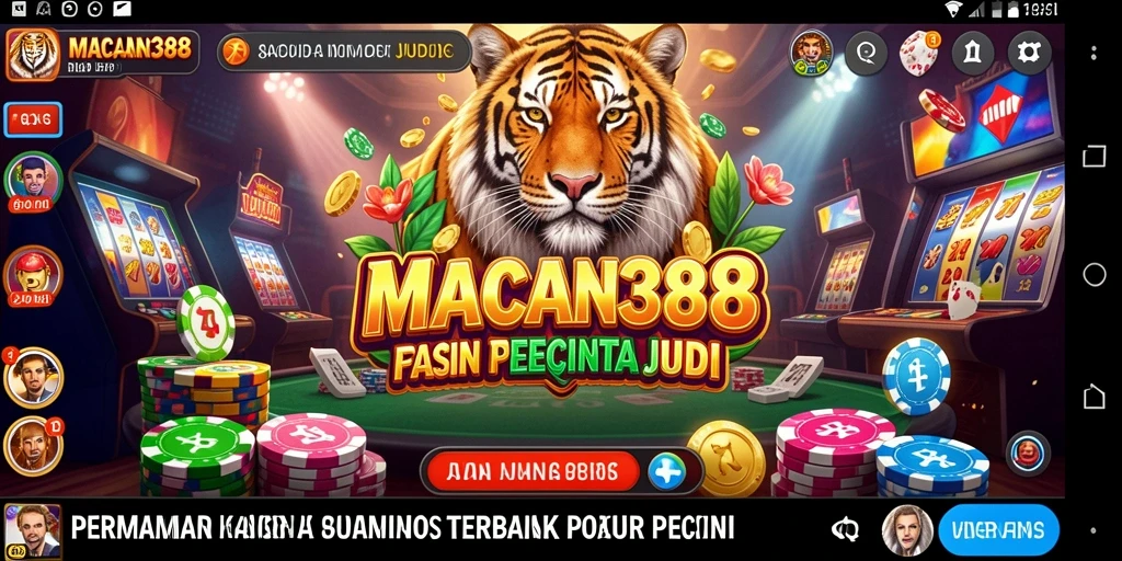Tampilan menarik dari gameplay Kasino di MACAN388.