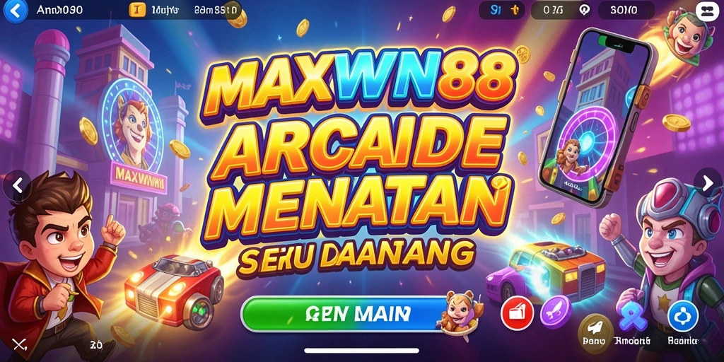 Tangkapan layar gameplay arcade yang menarik dari MAXWIN88.