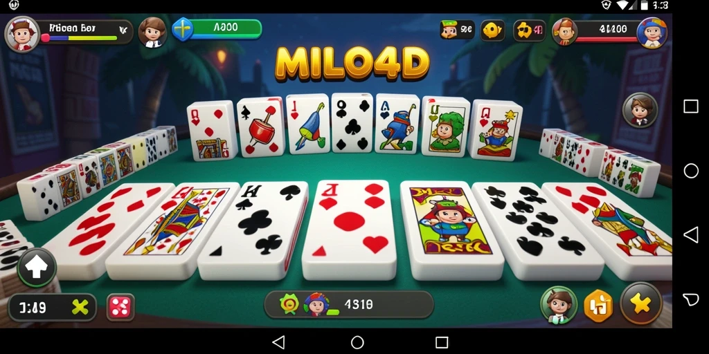 Tampilan gameplay menarik dari MILO4D yang memukau.