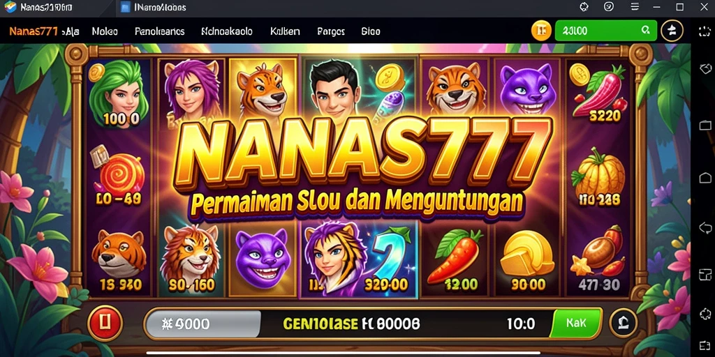 Tampilan menarik dari gameplay NANAS777 yang seru dan menguntungkan.