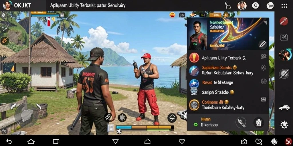 Tampilan antarmuka utama OKJKT yang sederhana dan fungsional.