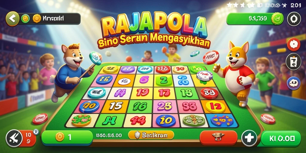 Tampilan gameplay menegangkan dengan suasana Bingo yang seru.