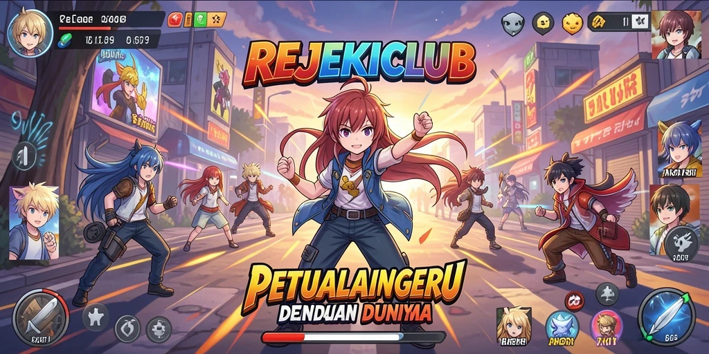 Tampilan gameplay seru dan karakter anime yang menawan