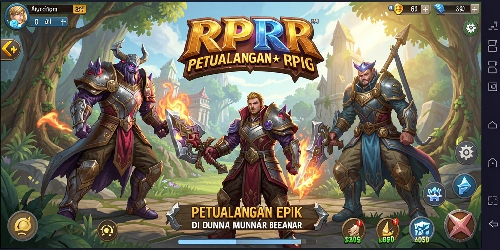 Tampilan gameplay RPRR yang mendebarkan dan penuh aksi.
