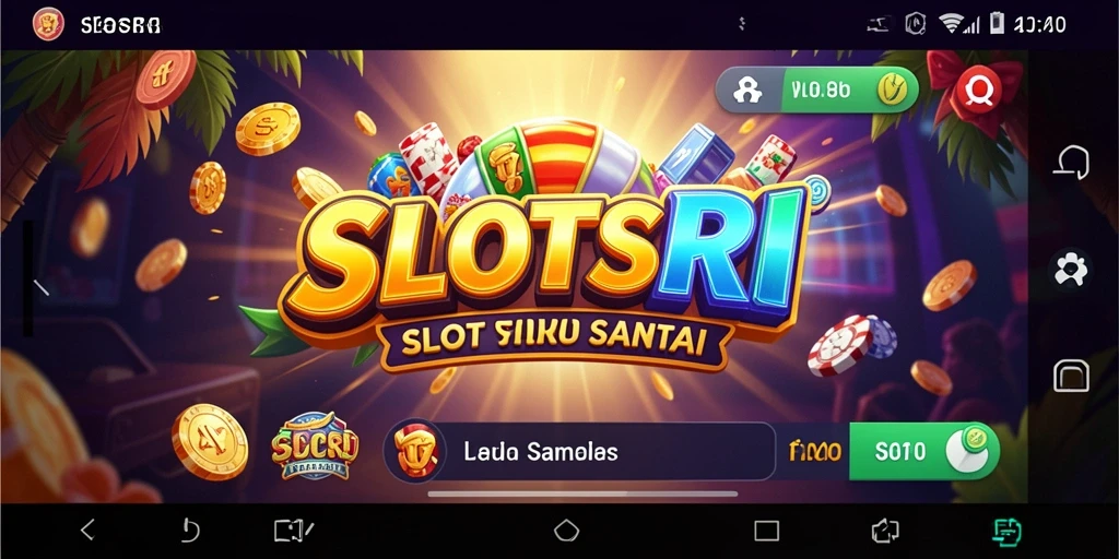 Tangkapan layar dari SLOTSRI menampilkan permainan slot yang seru dan menghibur.