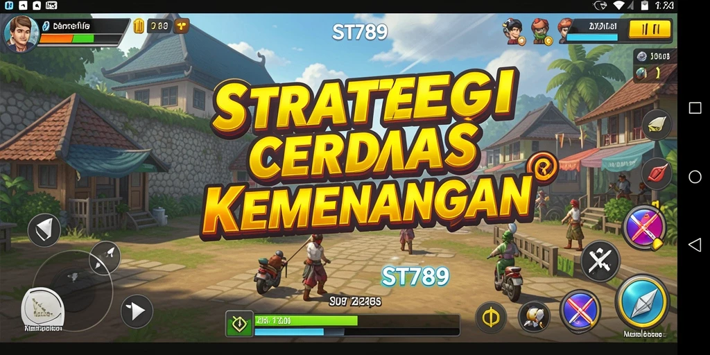 Screenshot gameplay ST789 menampilkan taktik strategi yang mendalam.