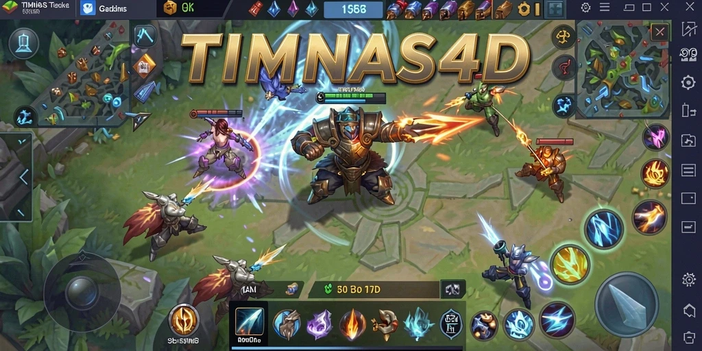 Gameplay seru dan strategi mendebarkan di TIMNAS4D.